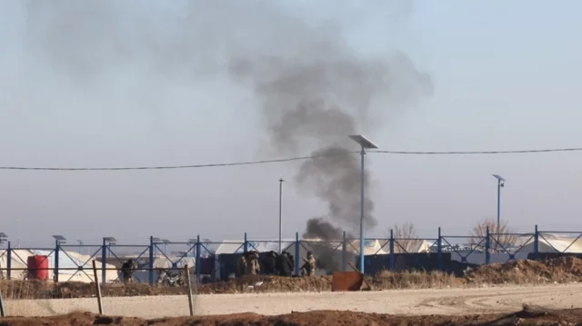 SDF drone attack on Syrian army base in Hasakah province causing casualties