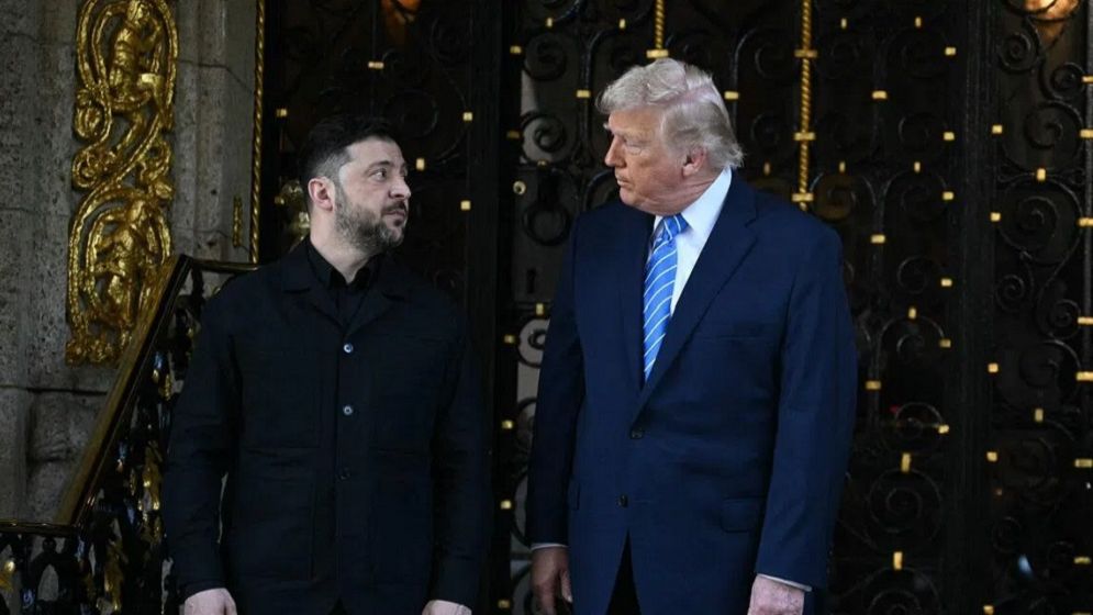 Donald Trump meeting Ukraine President Volodymyr Zelensky in Davos after sending message to Vladimir Putin