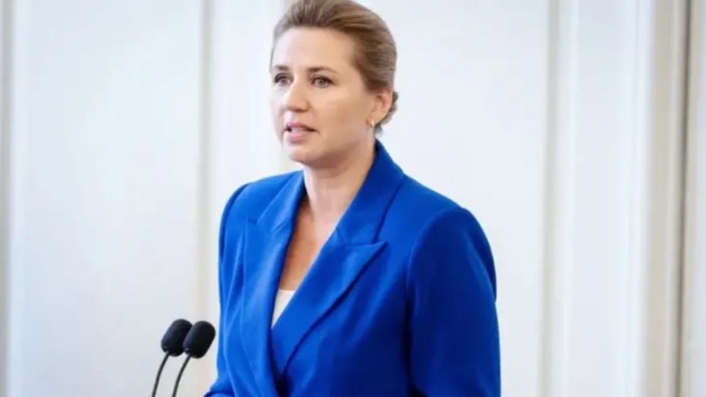 Danish Prime Minister Mette Frederiksen speaking on Greenland and NATO security issues.