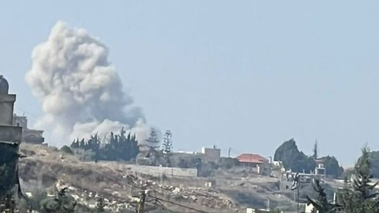 Destruction in Lebanon after Israeli airstrikes with rising civilian casualties reported
